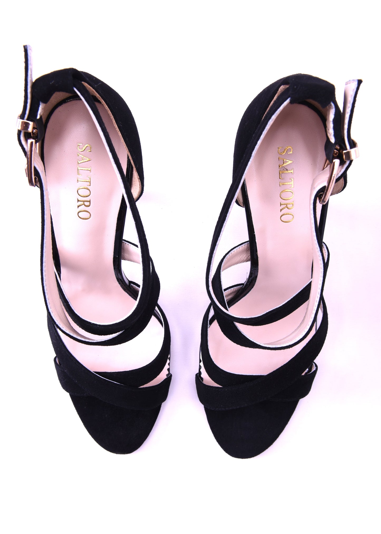 Kate - Black Stiletto High Heels-2