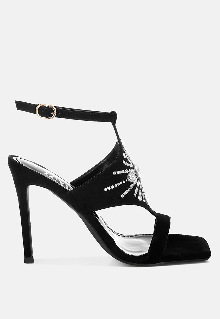Warda Jeweled Shiny Stiletto Heels-5