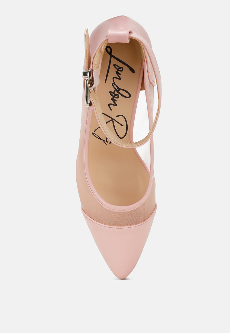 Hearst Pointy Toe Ankle Strap Pumps-4
