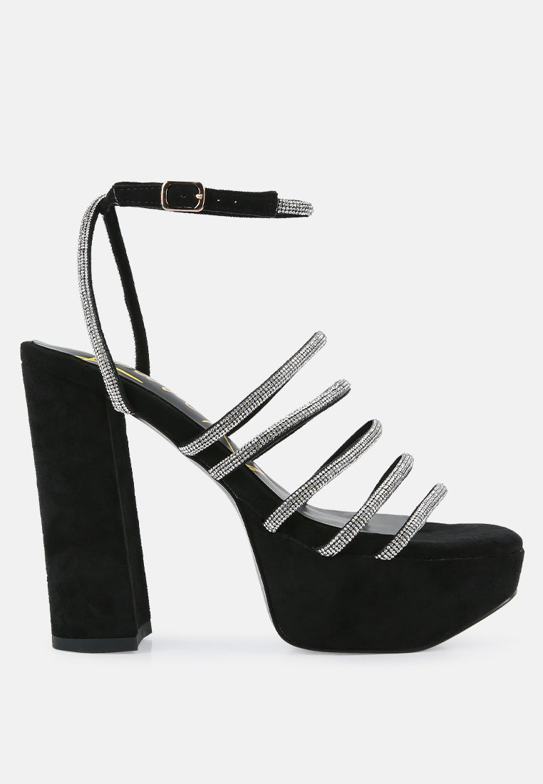Tricks High Block Heel Sandals-6