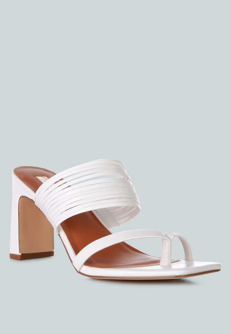 Follow Me Mid Block Heel Sandals-1