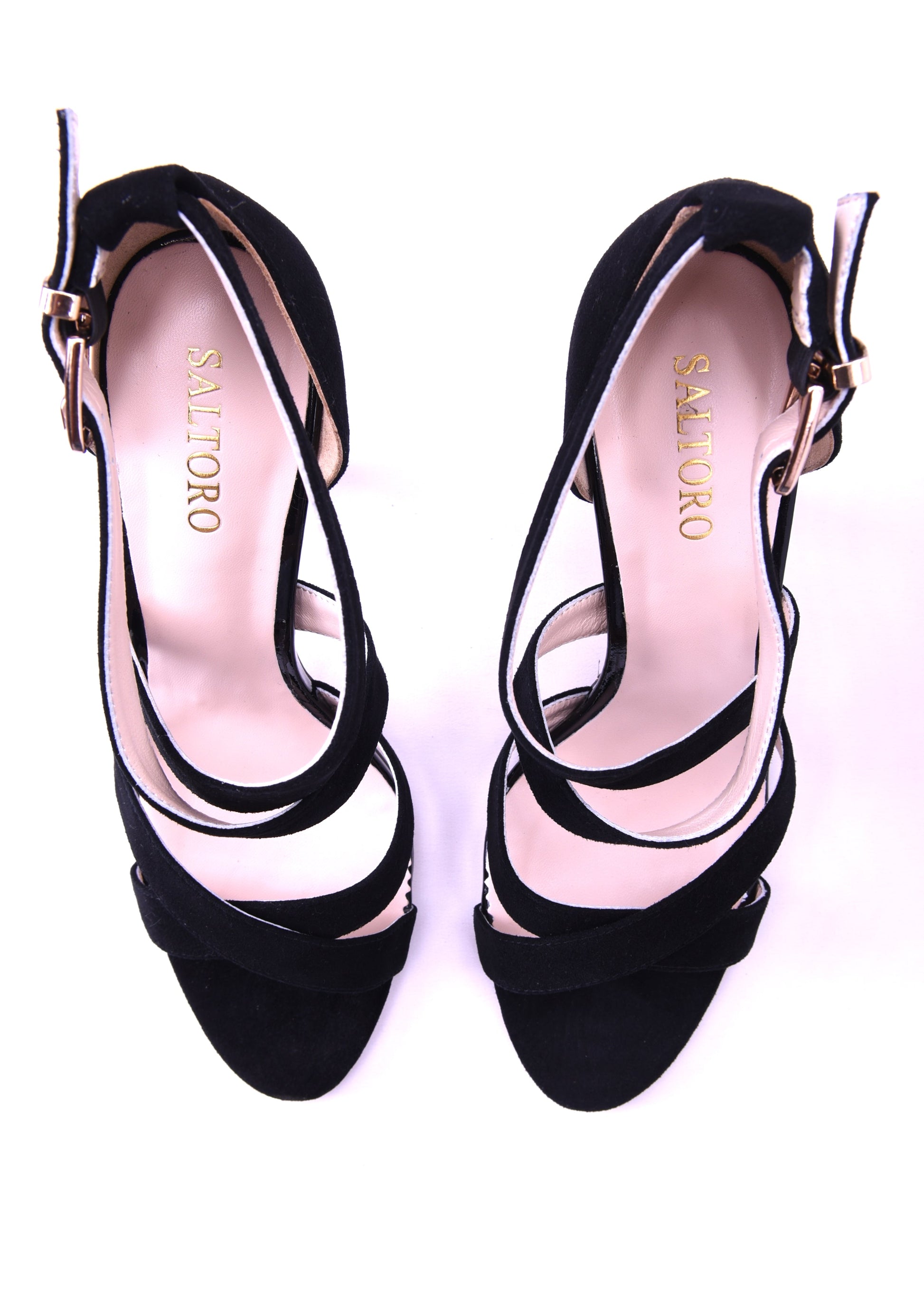 Kate - Black Stiletto High Heels-2
