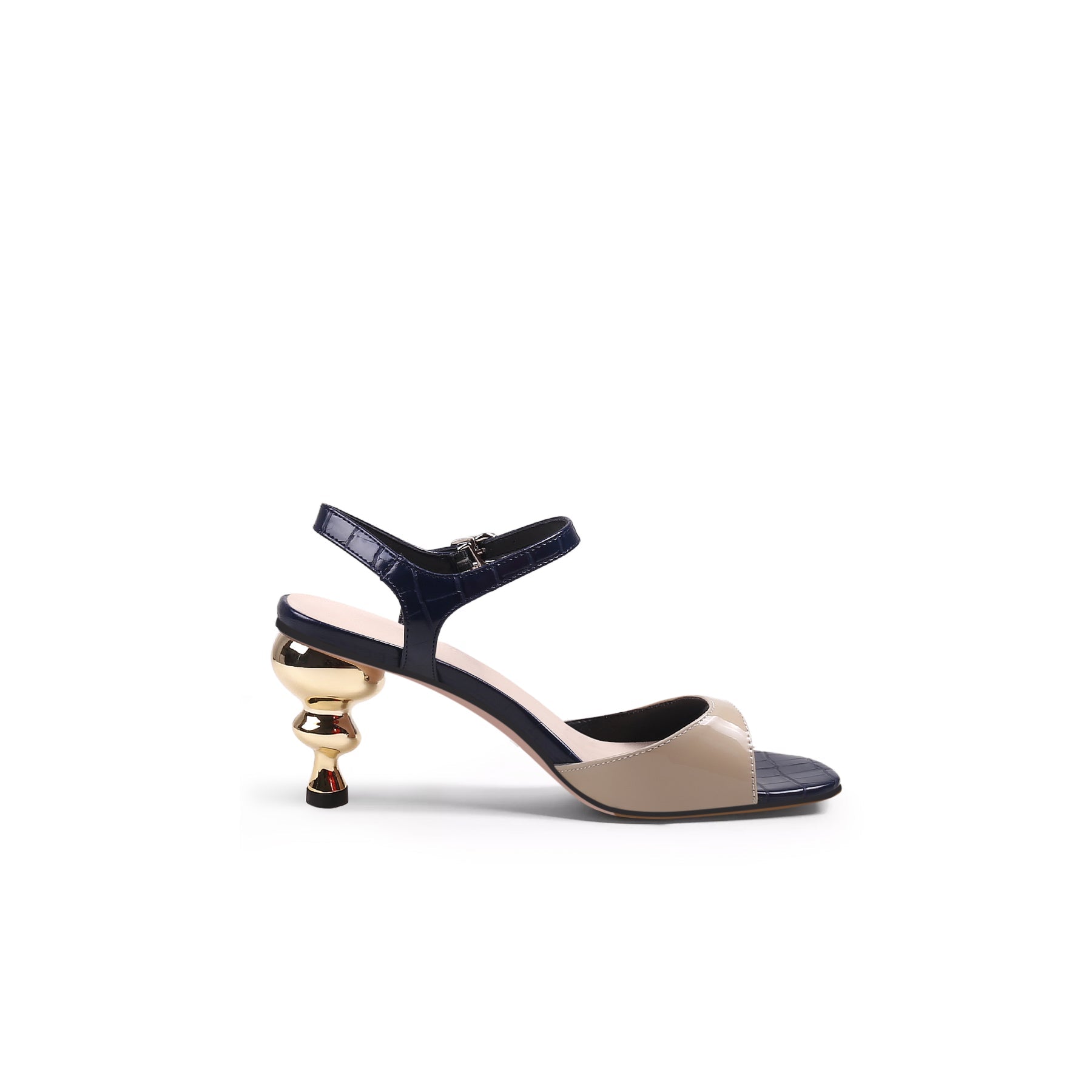 Corporate Square Toe Heels-2