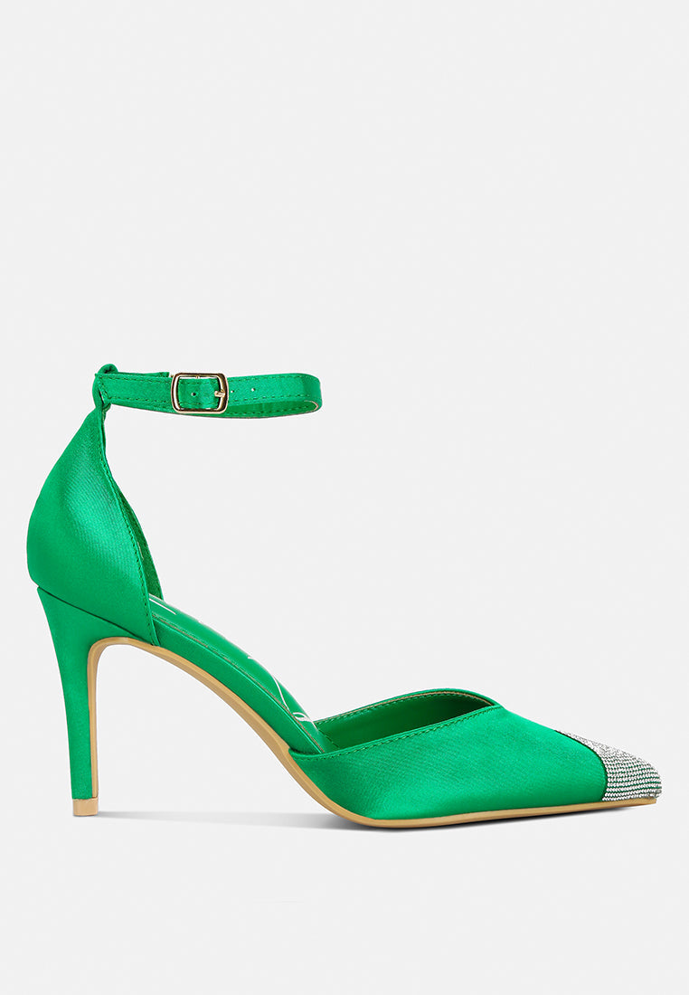 Everalda Toe Cap Embellished Sandals-5